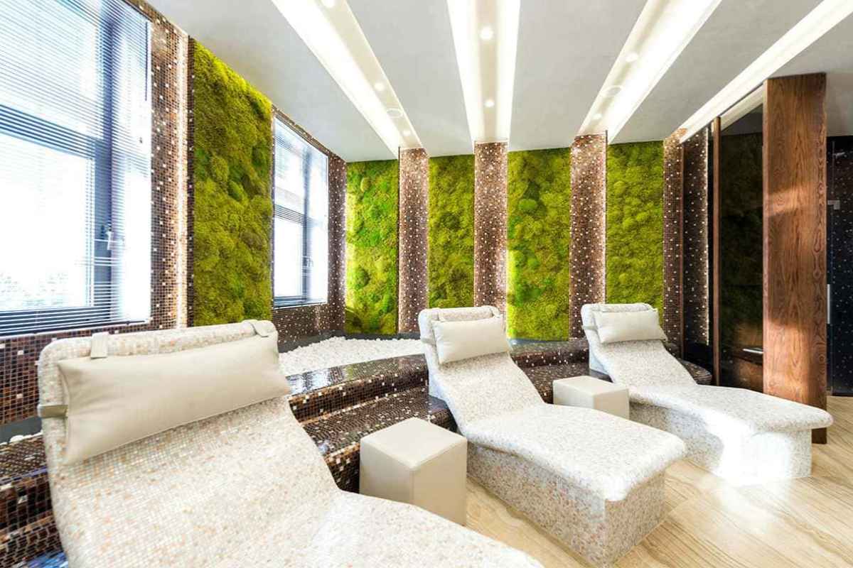 Arredamento per spa: il ruolo della natura nei centri beauty