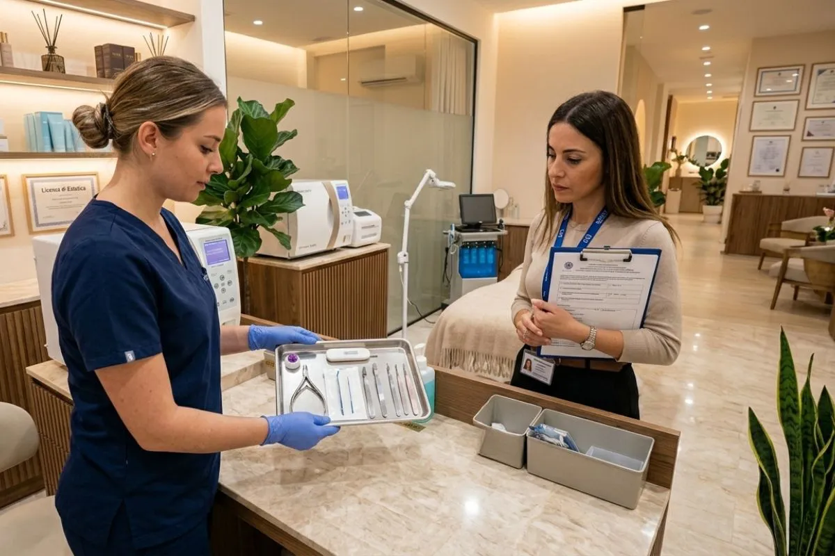 Controllo ASL centro estetico cosa verificano