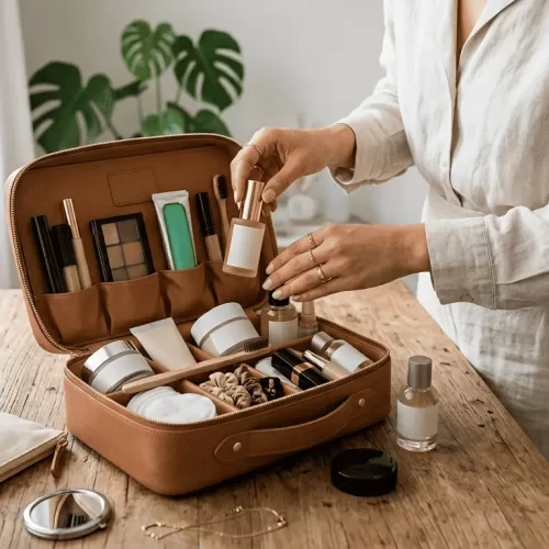 Beauty case da viaggio i consigli dell'estetista prima della partenza