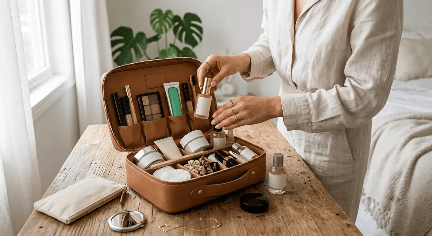 Beauty case da viaggio: i consigli dell’estetista prima della partenza